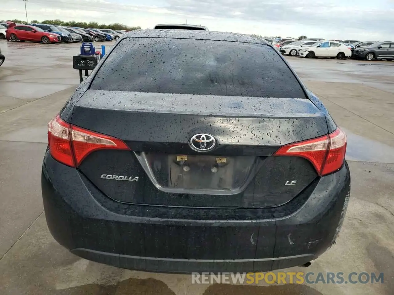 6 Photograph of a damaged car 5YFBURHE3KP908338 TOYOTA COROLLA 2019