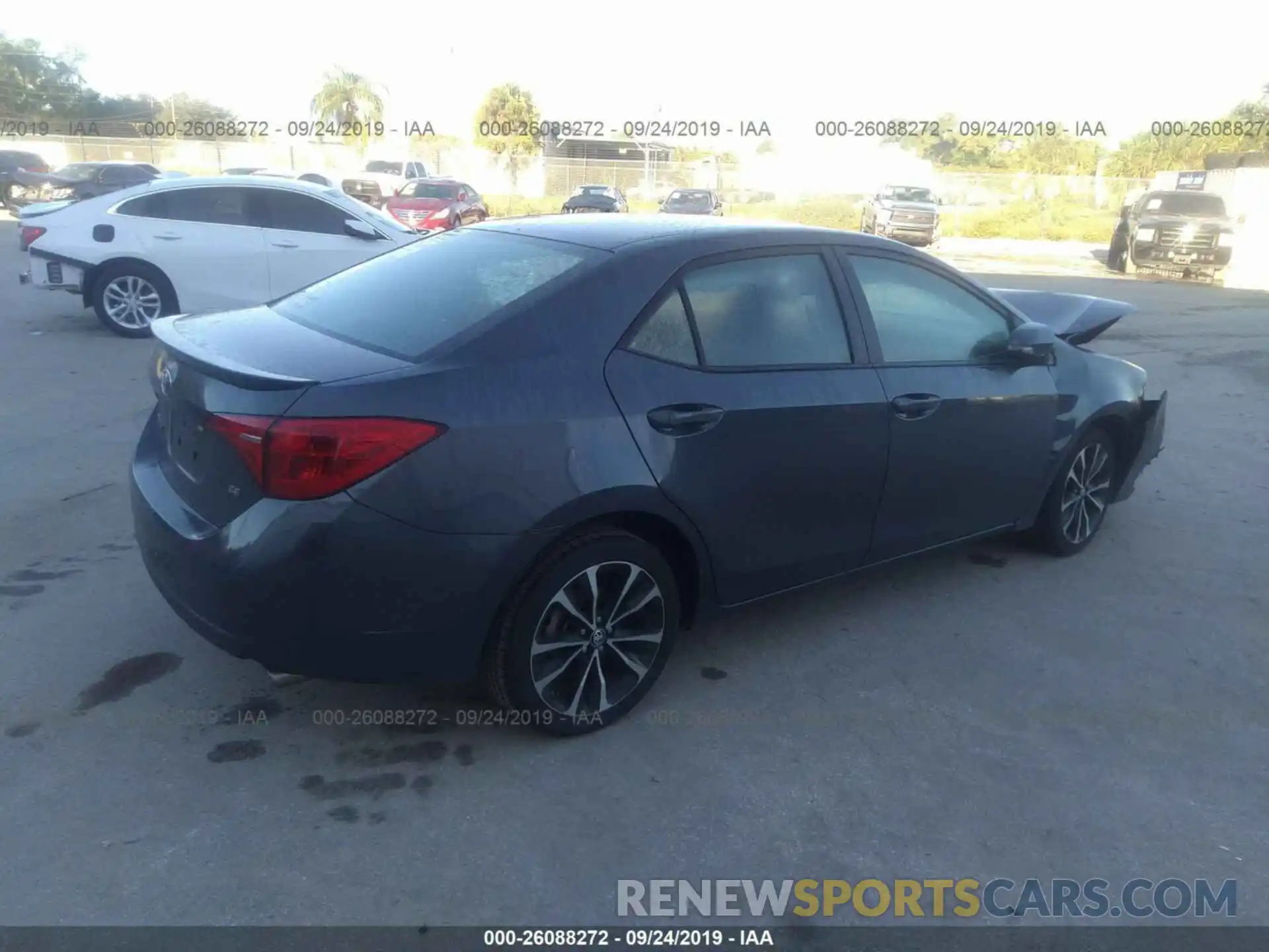 4 Photograph of a damaged car 5YFBURHE3KP910235 TOYOTA COROLLA 2019