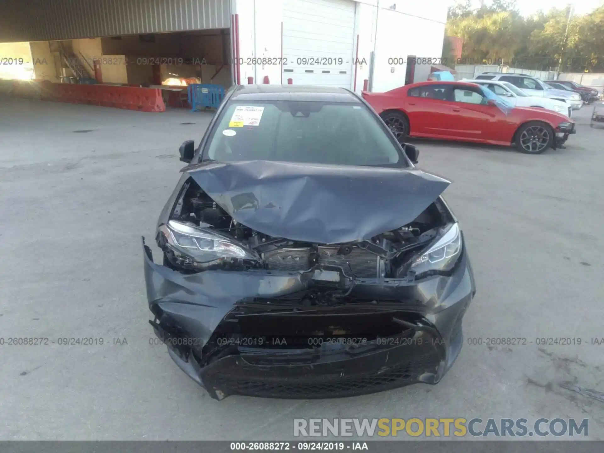 6 Photograph of a damaged car 5YFBURHE3KP910235 TOYOTA COROLLA 2019