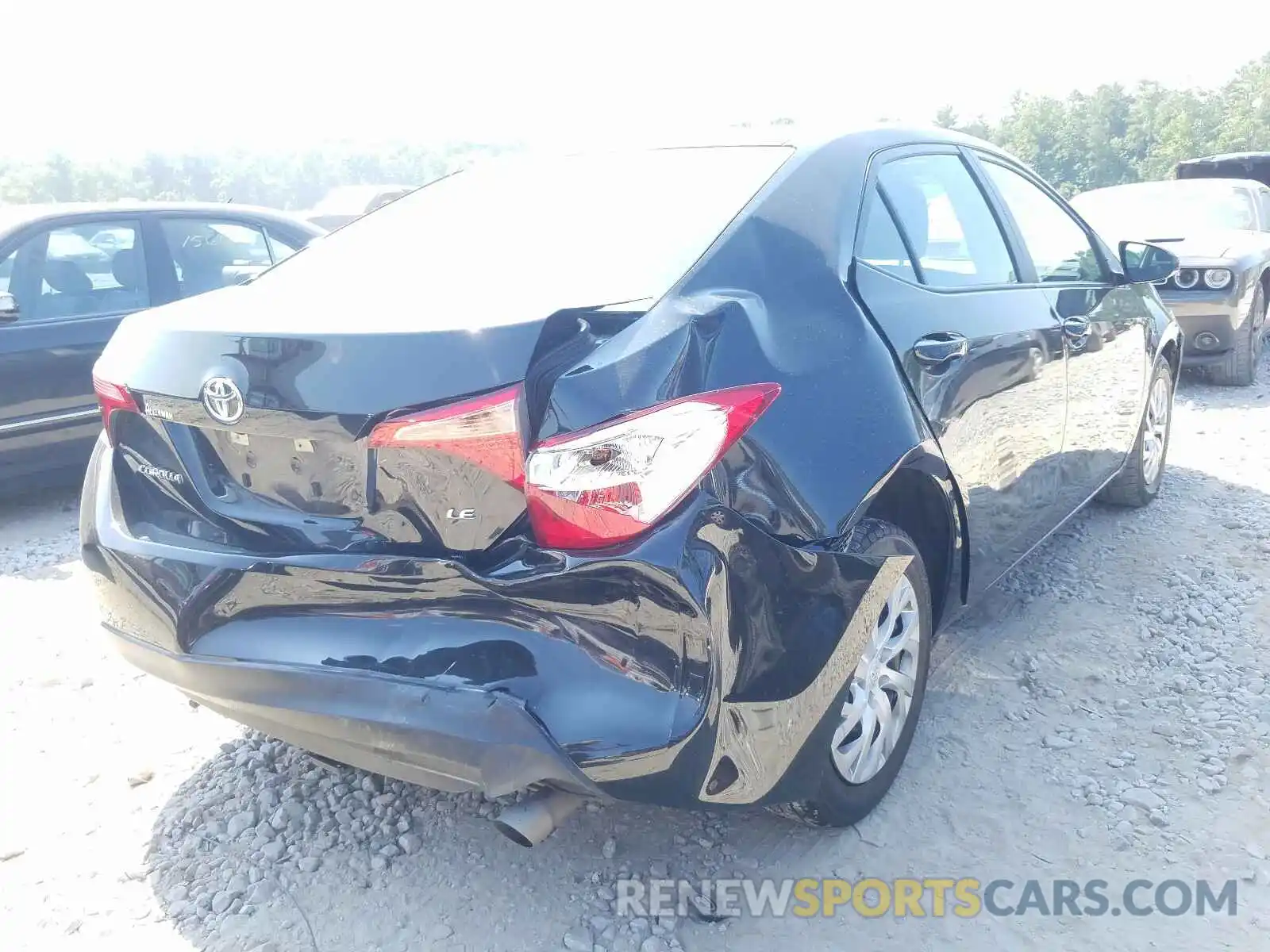 4 Photograph of a damaged car 5YFBURHE3KP912390 TOYOTA COROLLA 2019