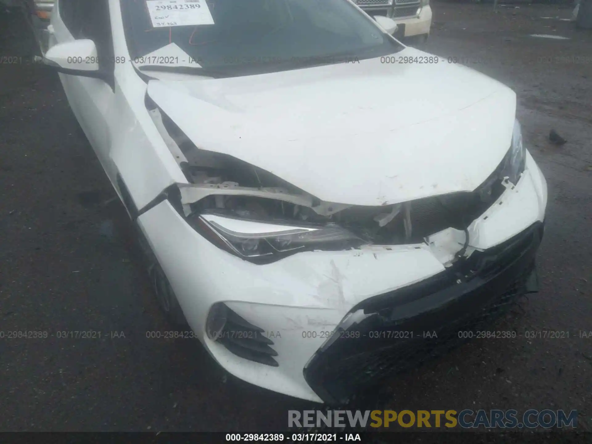 6 Photograph of a damaged car 5YFBURHE3KP912566 TOYOTA COROLLA 2019