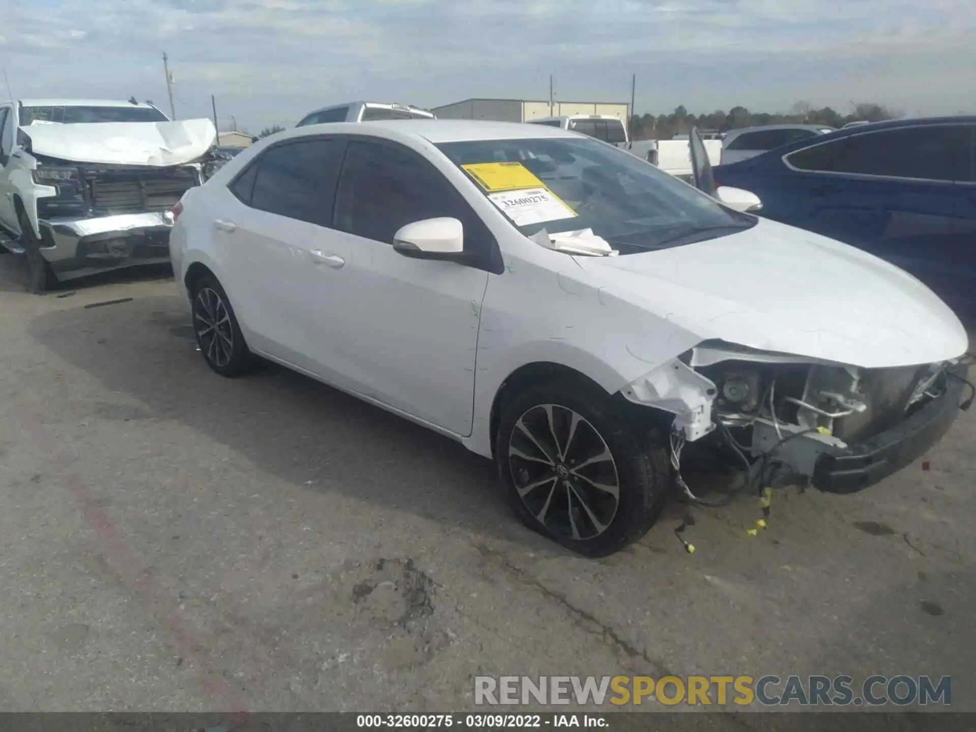 1 Photograph of a damaged car 5YFBURHE3KP915869 TOYOTA COROLLA 2019