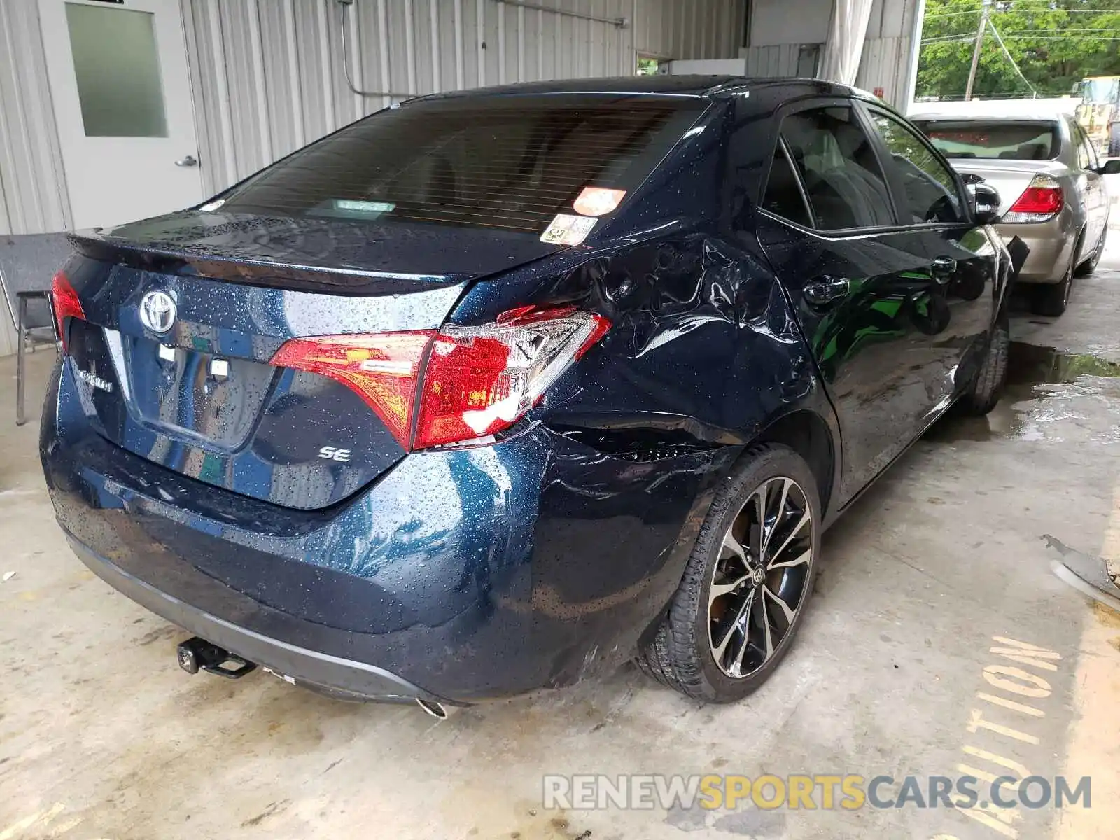 4 Photograph of a damaged car 5YFBURHE3KP916178 TOYOTA COROLLA 2019