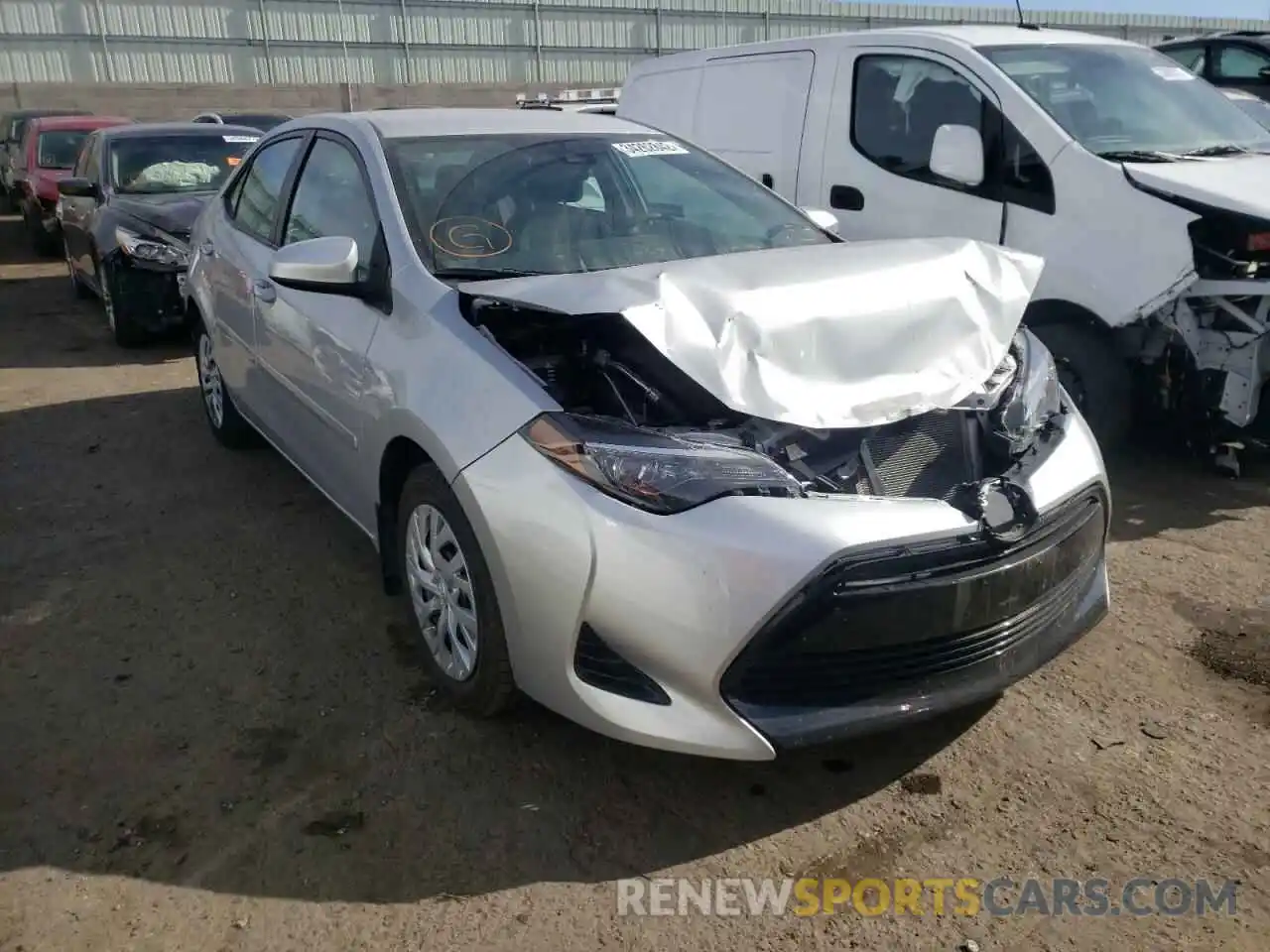 9 Photograph of a damaged car 5YFBURHE3KP917671 TOYOTA COROLLA 2019