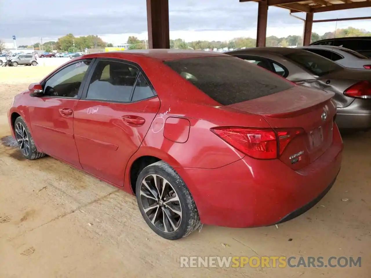 3 Photograph of a damaged car 5YFBURHE3KP918285 TOYOTA COROLLA 2019