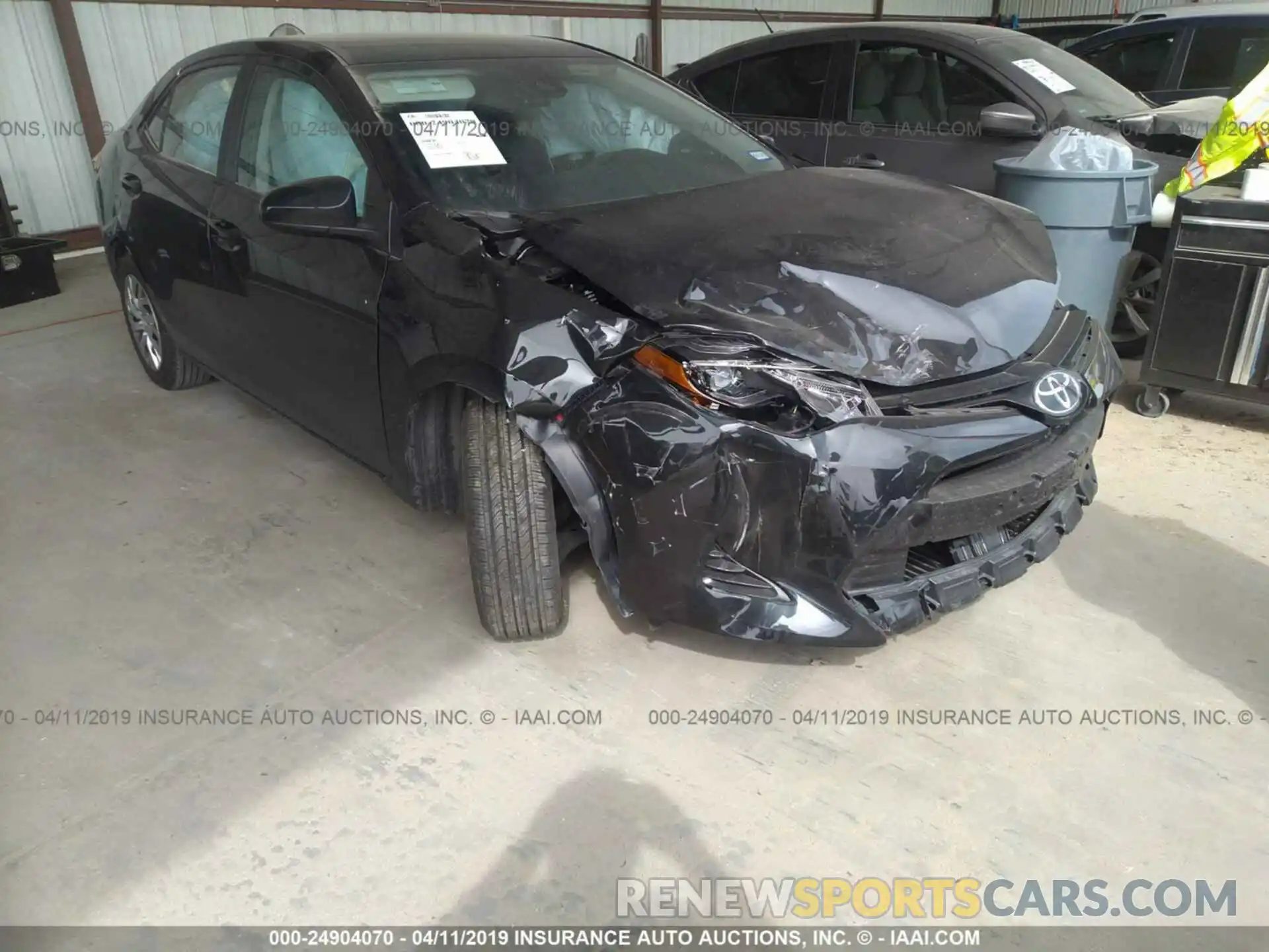 6 Photograph of a damaged car 5YFBURHE3KP918769 TOYOTA COROLLA 2019