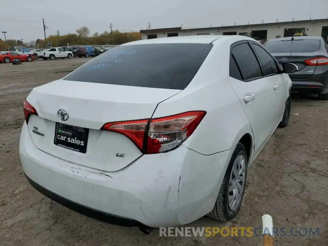 4 Photograph of a damaged car 5YFBURHE3KP919100 TOYOTA COROLLA 2019