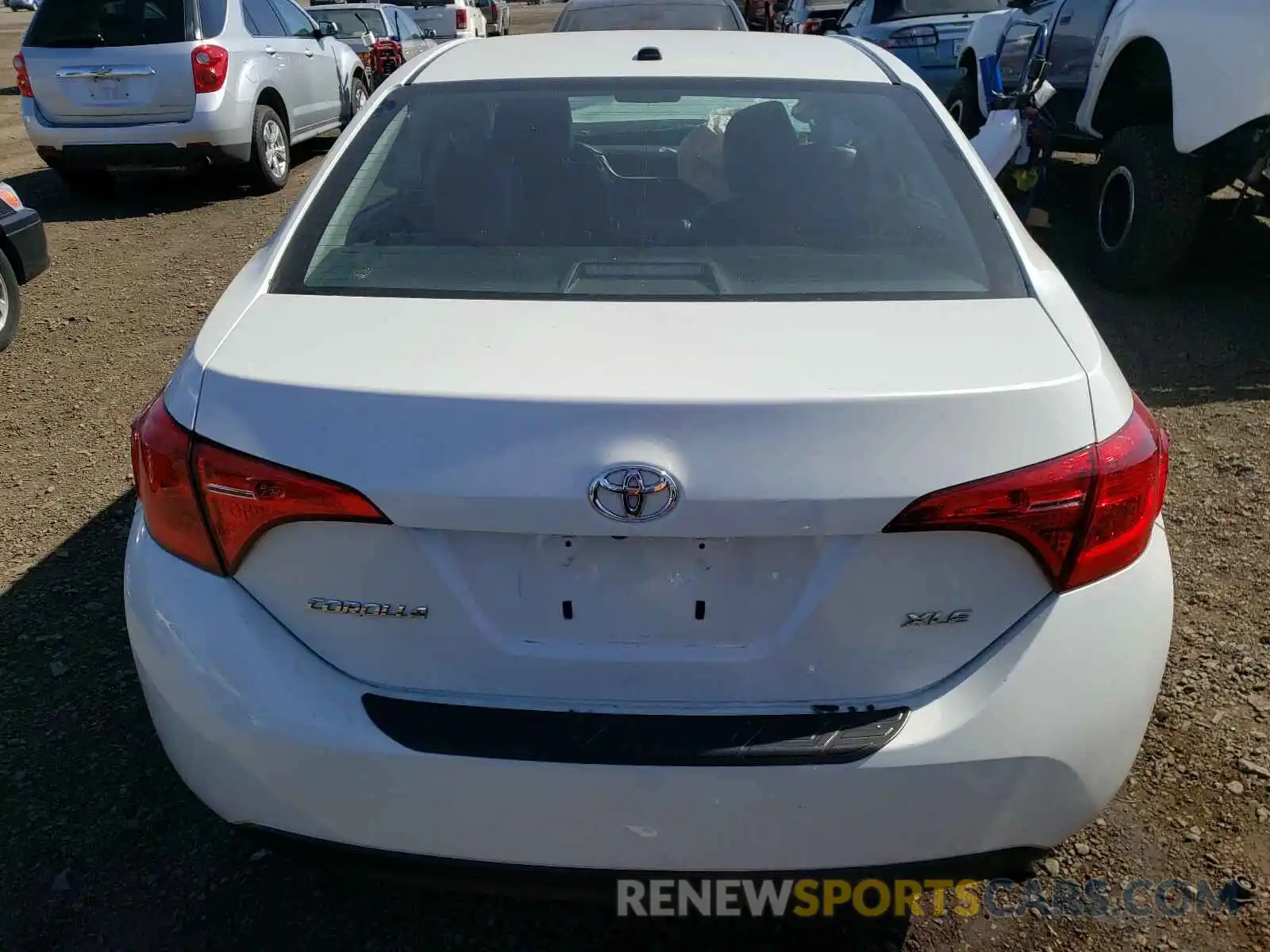 9 Photograph of a damaged car 5YFBURHE3KP919338 TOYOTA COROLLA 2019