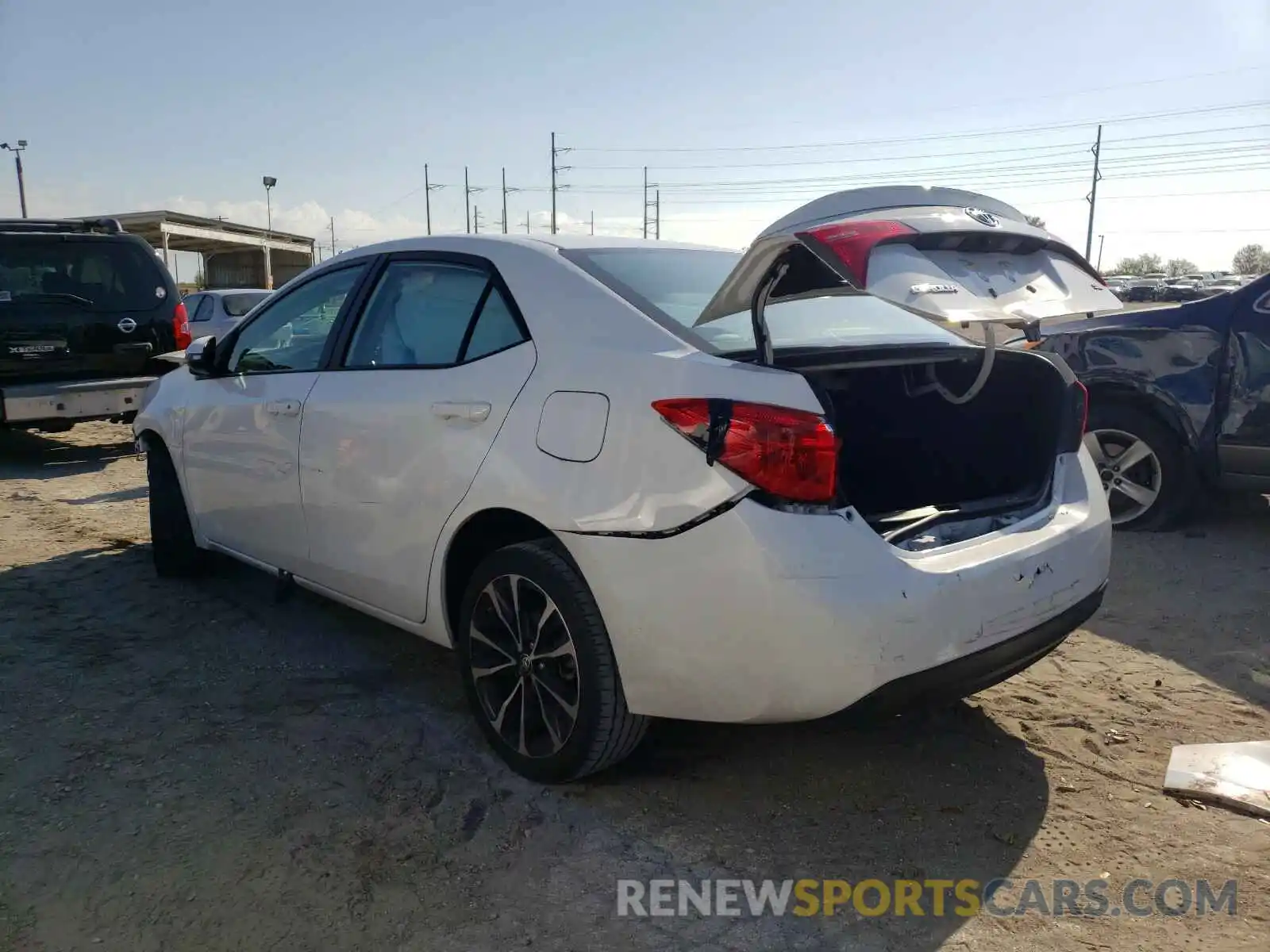 3 Photograph of a damaged car 5YFBURHE3KP919985 TOYOTA COROLLA 2019