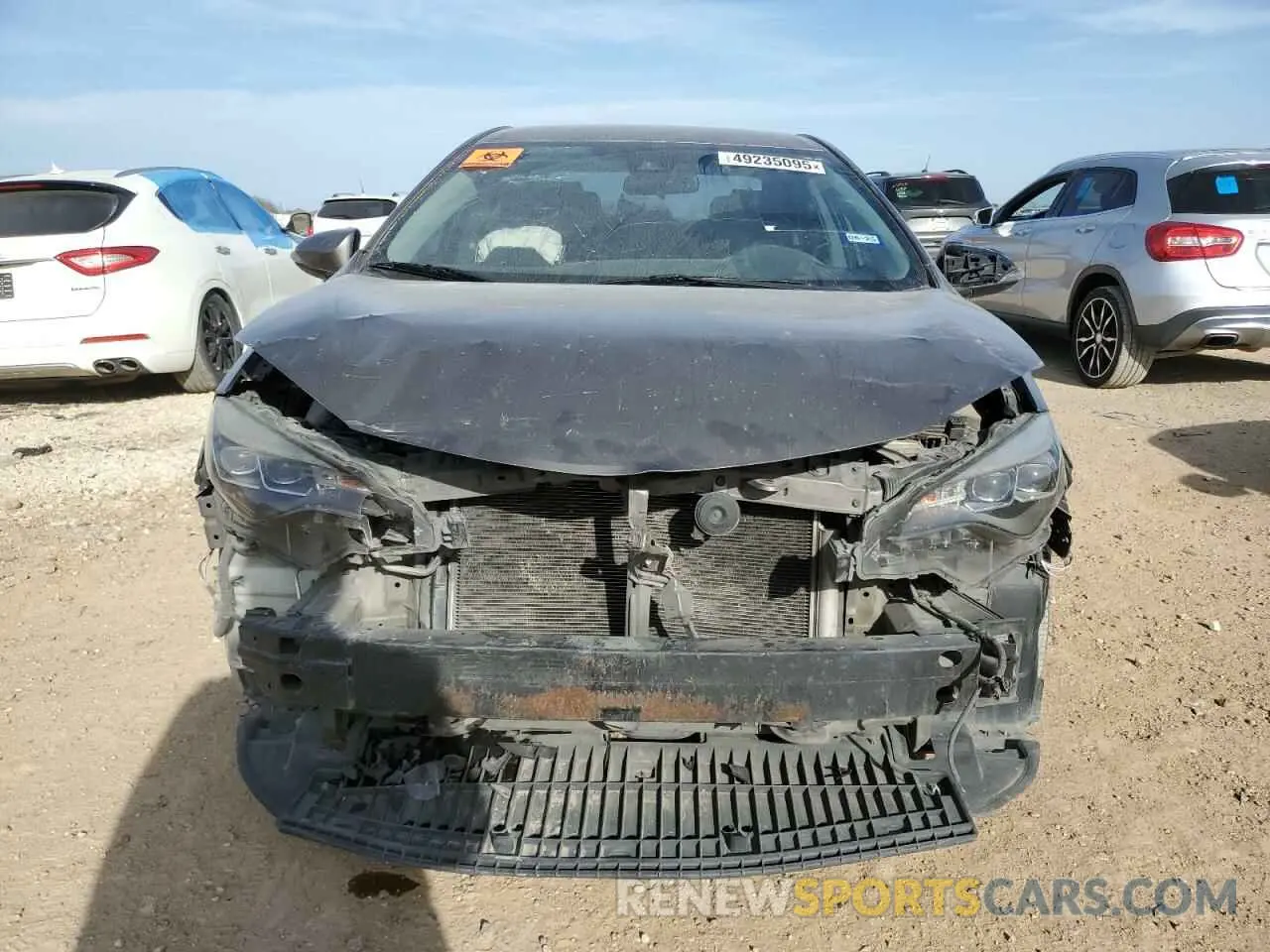 5 Photograph of a damaged car 5YFBURHE3KP927598 TOYOTA COROLLA 2019