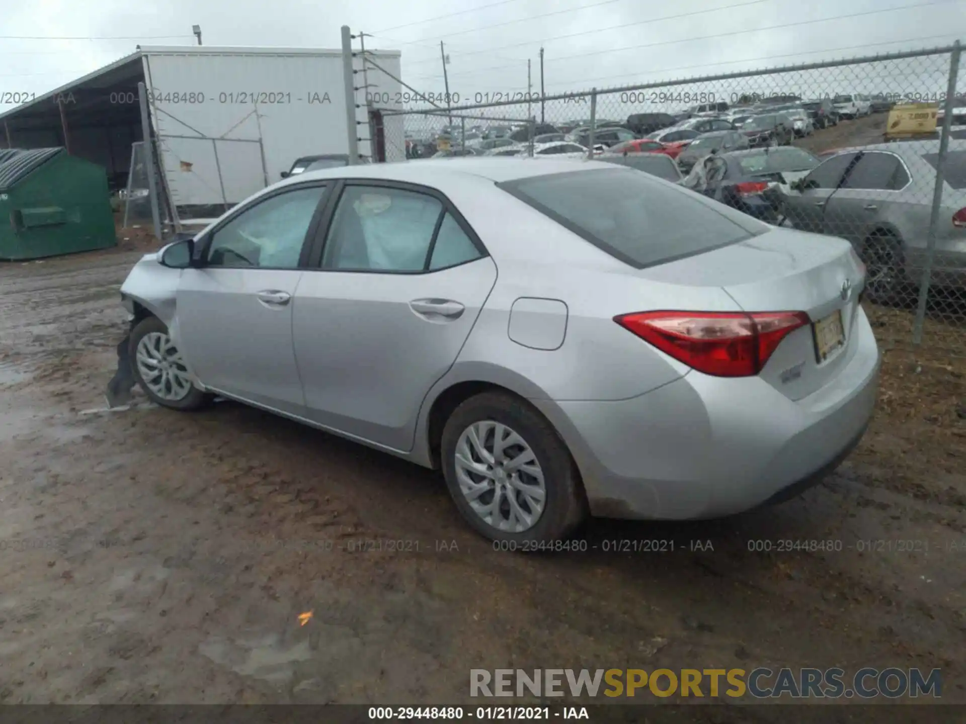 3 Photograph of a damaged car 5YFBURHE3KP928668 TOYOTA COROLLA 2019