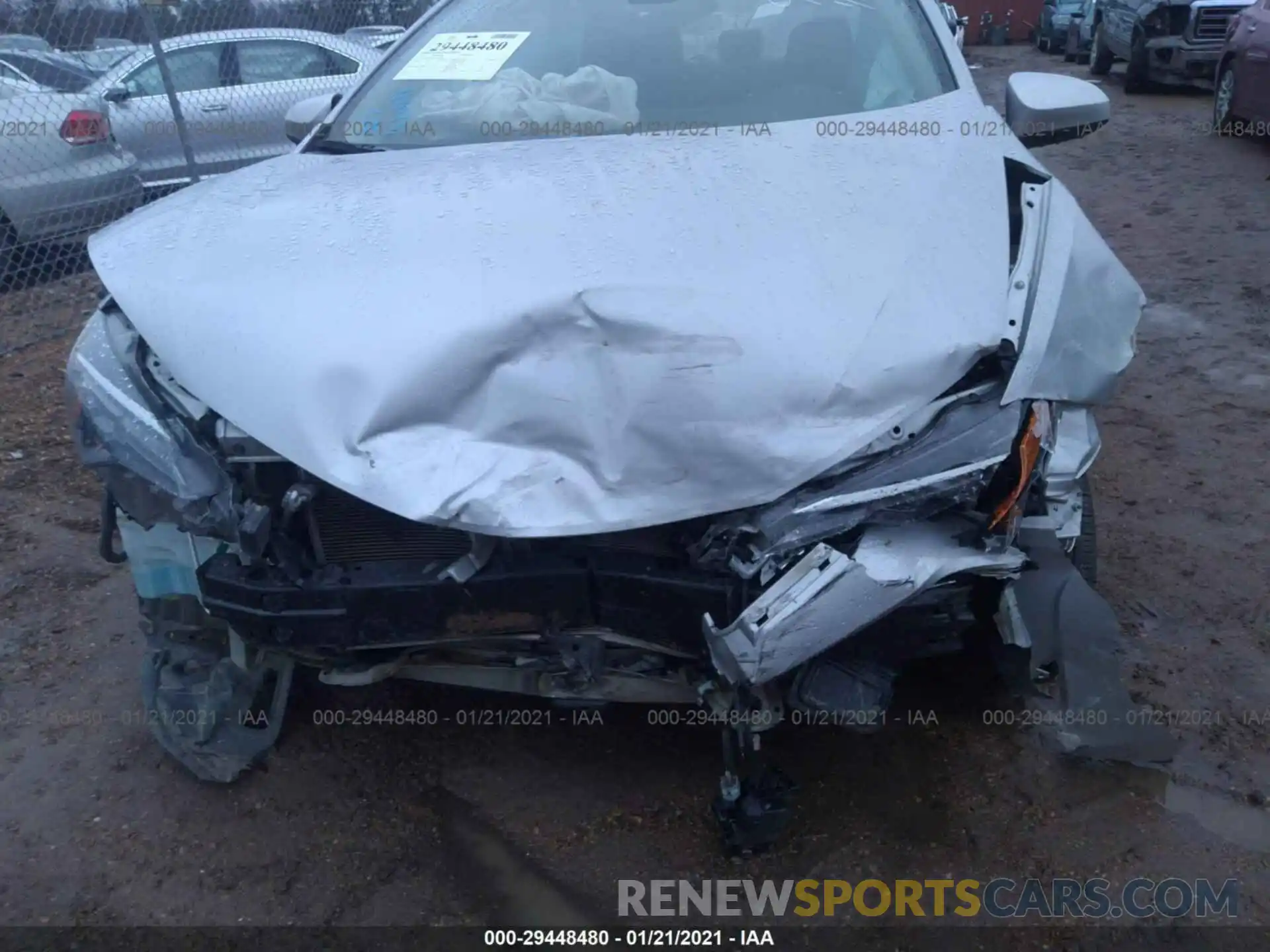 6 Photograph of a damaged car 5YFBURHE3KP928668 TOYOTA COROLLA 2019