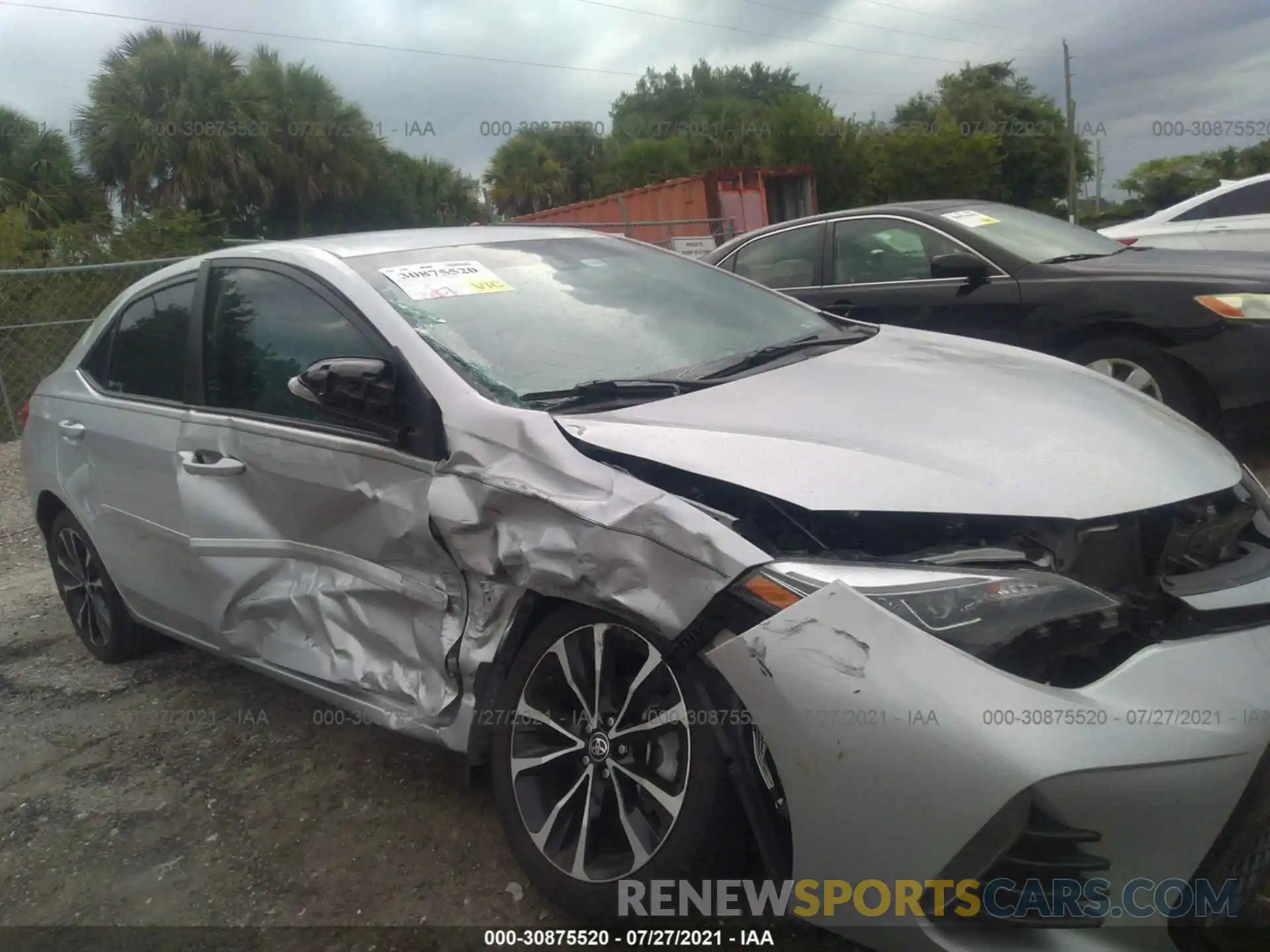 6 Photograph of a damaged car 5YFBURHE3KP932266 TOYOTA COROLLA 2019