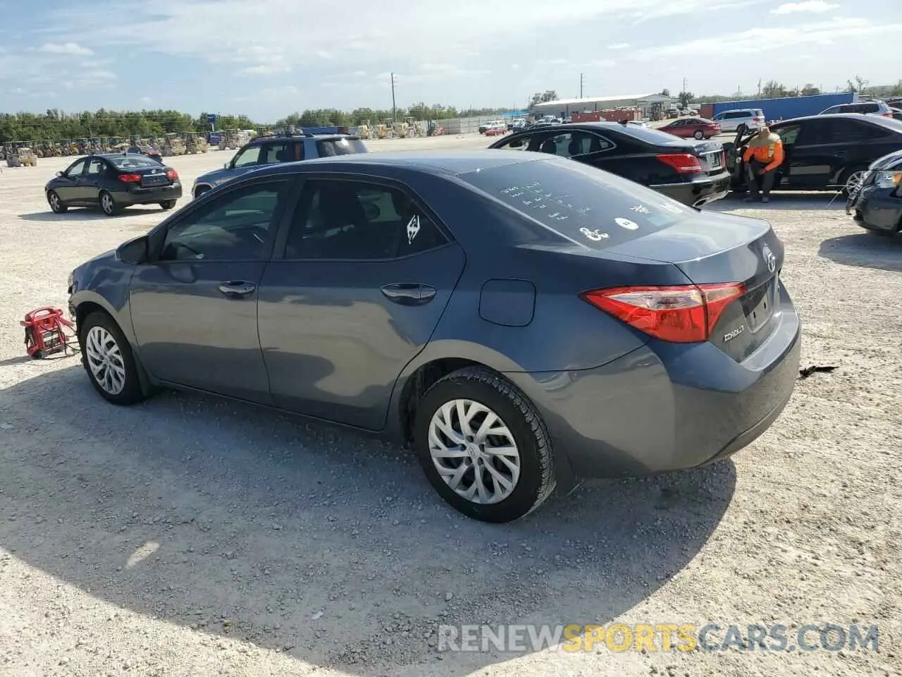 2 Photograph of a damaged car 5YFBURHE3KP932624 TOYOTA COROLLA 2019