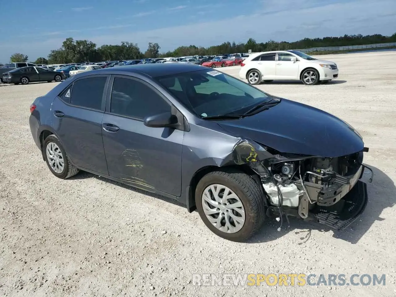 4 Photograph of a damaged car 5YFBURHE3KP932624 TOYOTA COROLLA 2019