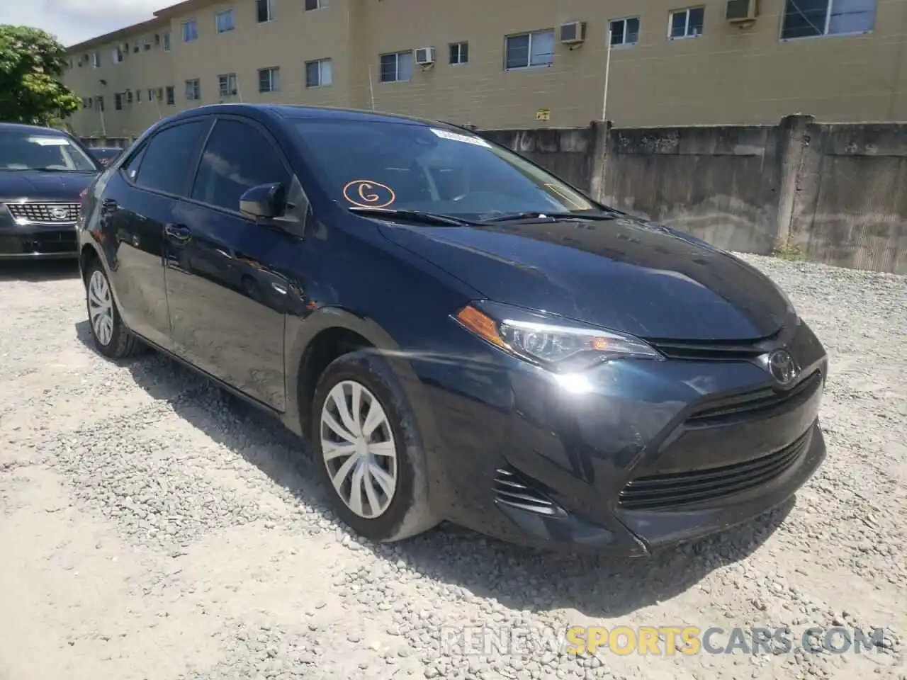 1 Photograph of a damaged car 5YFBURHE3KP934437 TOYOTA COROLLA 2019