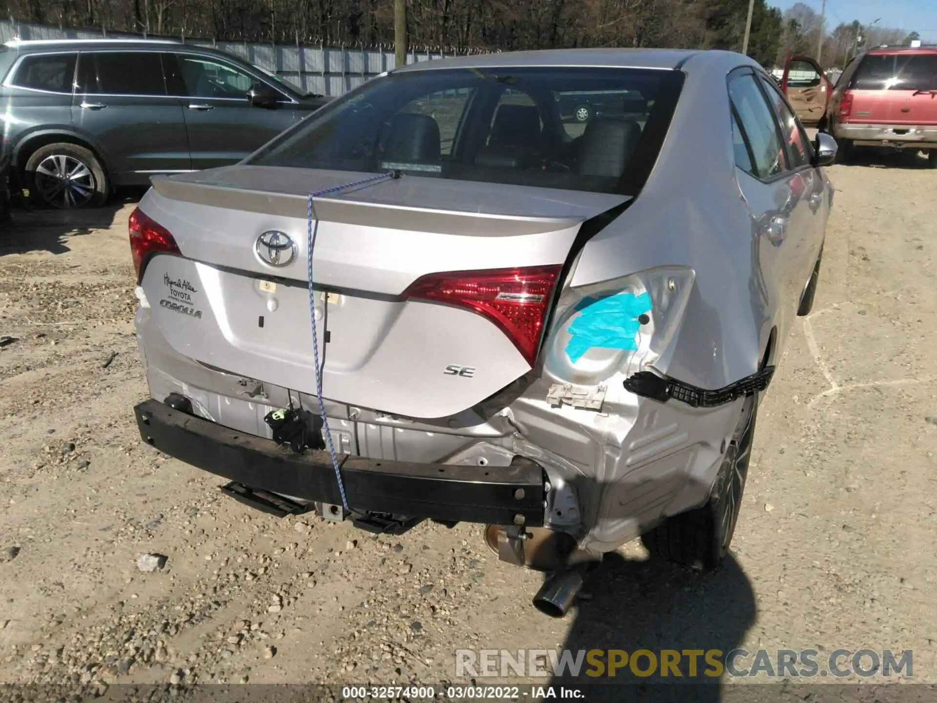 6 Photograph of a damaged car 5YFBURHE3KP934955 TOYOTA COROLLA 2019