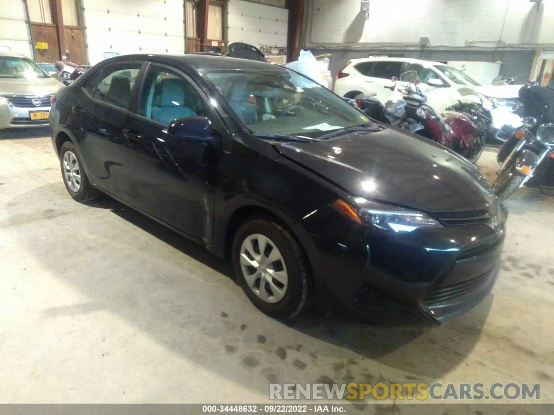 1 Photograph of a damaged car 5YFBURHE3KP936298 TOYOTA COROLLA 2019