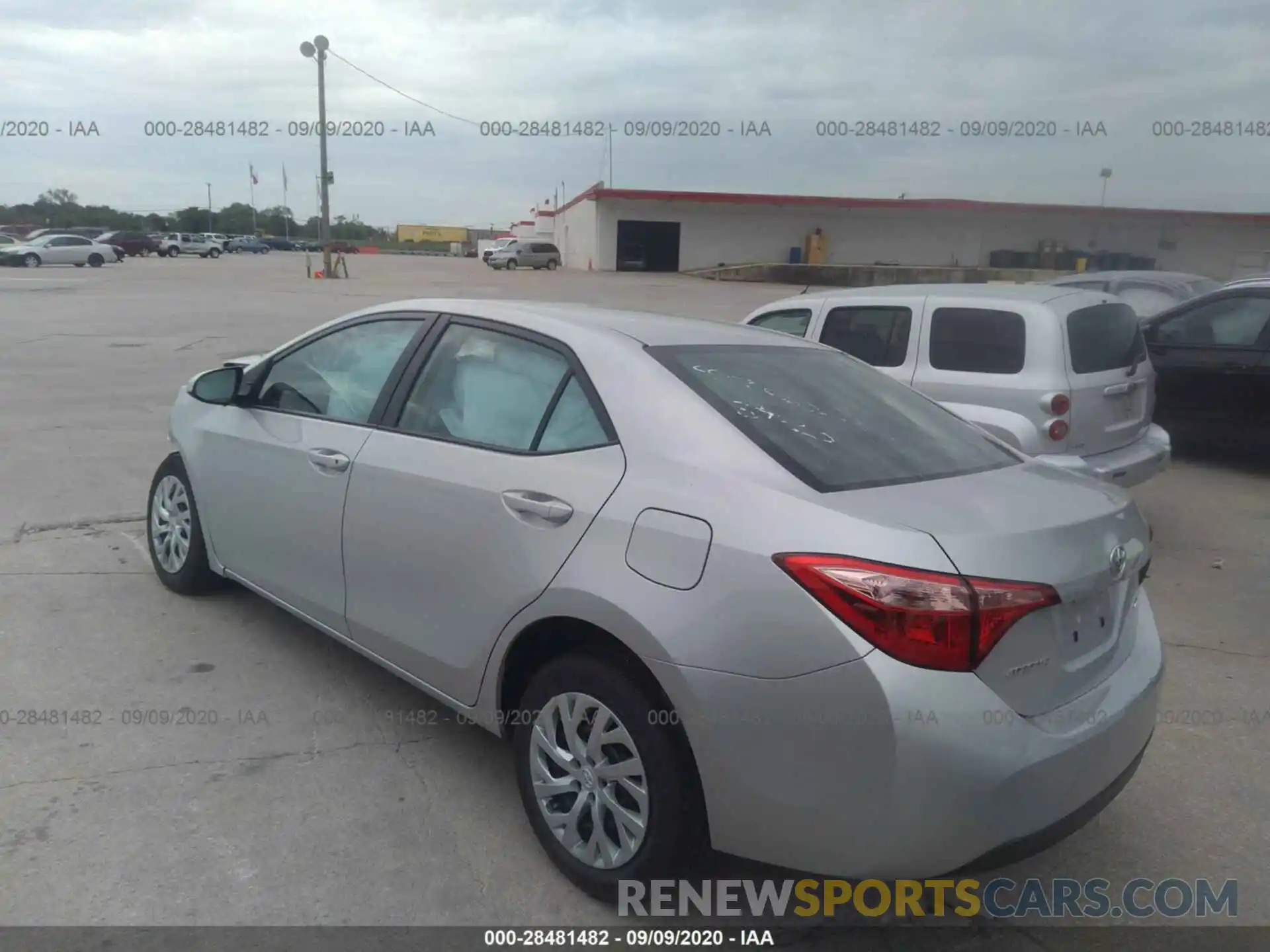 3 Photograph of a damaged car 5YFBURHE3KP937094 TOYOTA COROLLA 2019