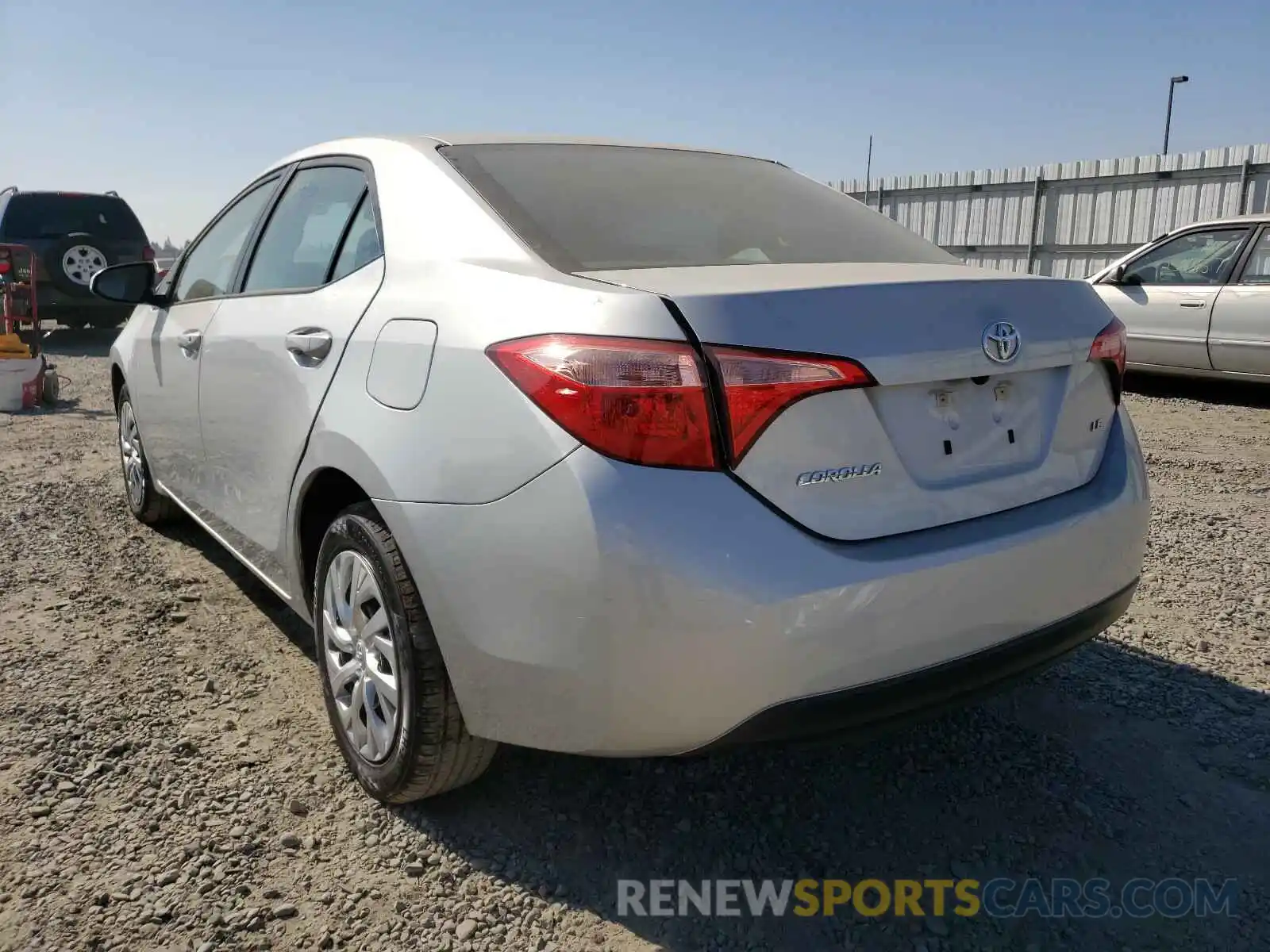 3 Photograph of a damaged car 5YFBURHE3KP937662 TOYOTA COROLLA 2019