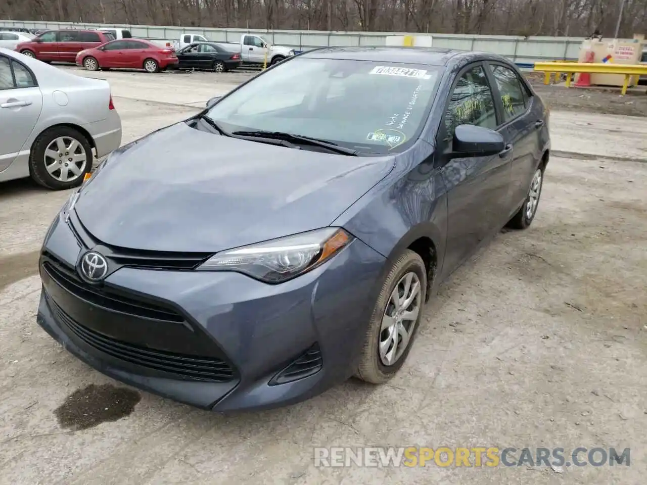 2 Photograph of a damaged car 5YFBURHE3KP938651 TOYOTA COROLLA 2019