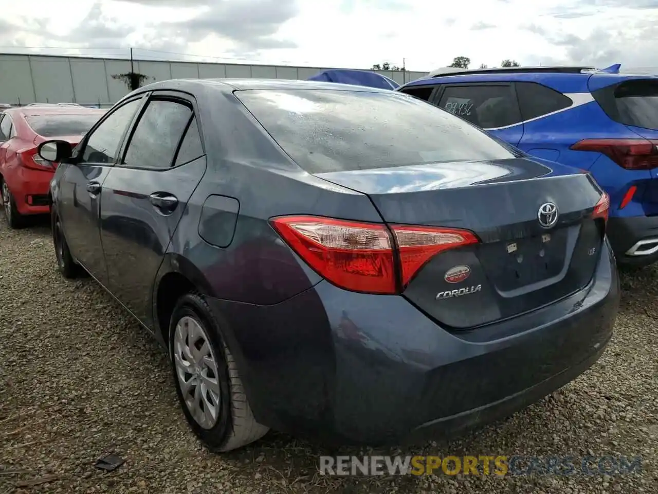 3 Photograph of a damaged car 5YFBURHE3KP939041 TOYOTA COROLLA 2019