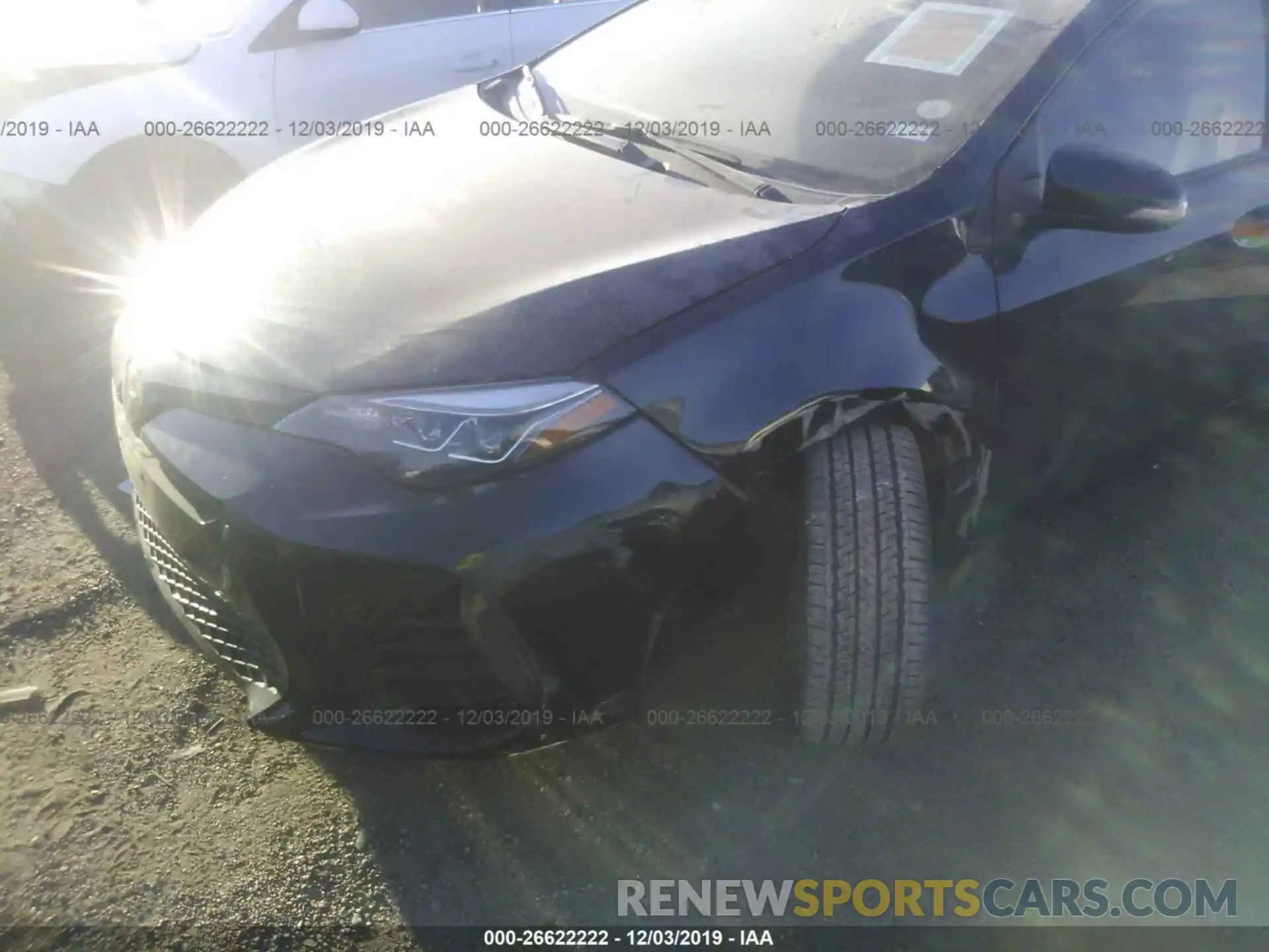 6 Photograph of a damaged car 5YFBURHE3KP939864 TOYOTA COROLLA 2019