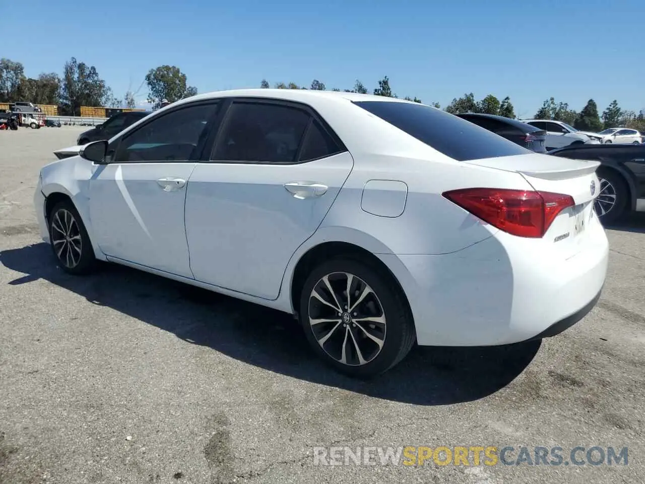 2 Photograph of a damaged car 5YFBURHE3KP940190 TOYOTA COROLLA 2019