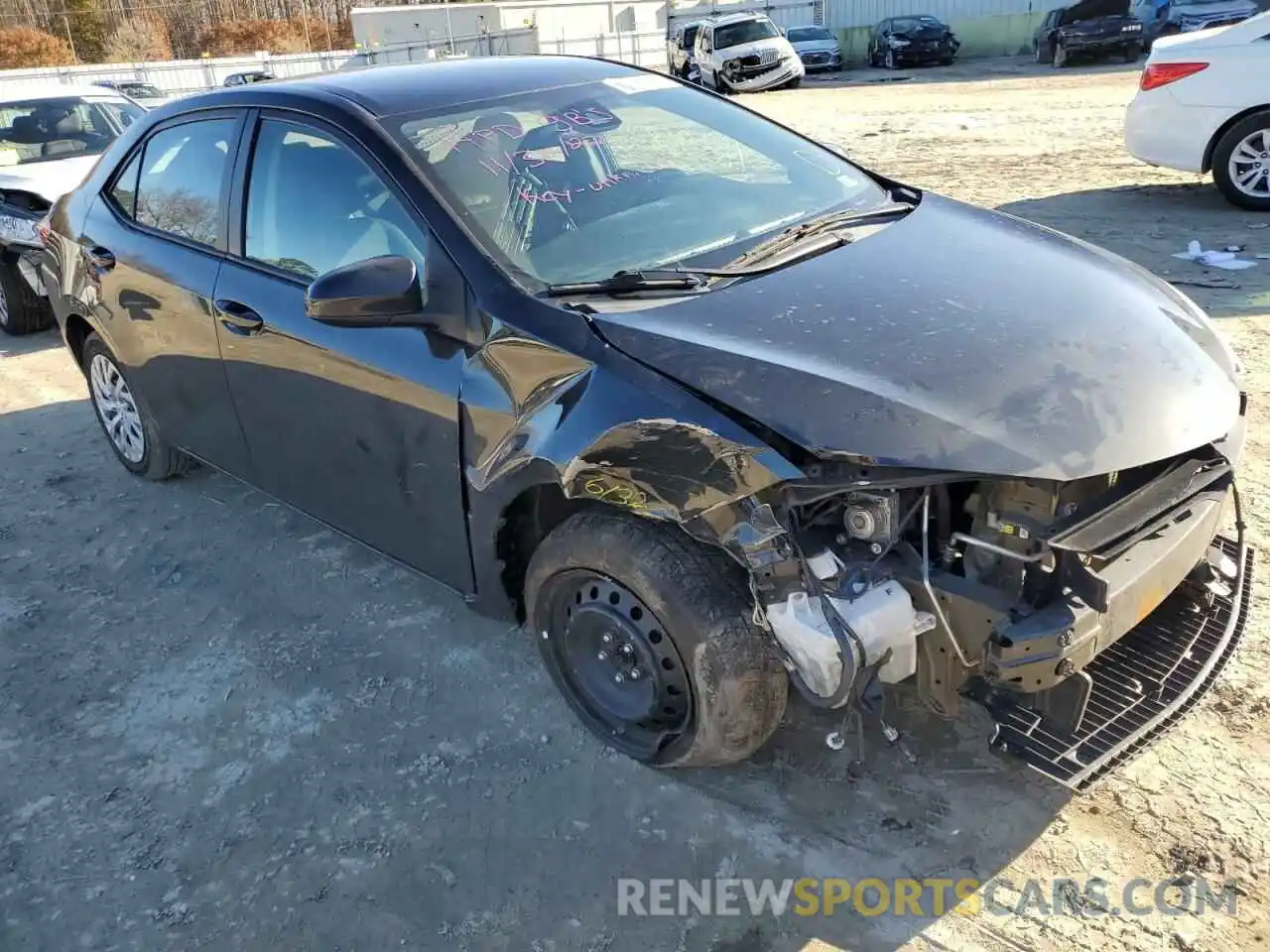 4 Photograph of a damaged car 5YFBURHE3KP940593 TOYOTA COROLLA 2019