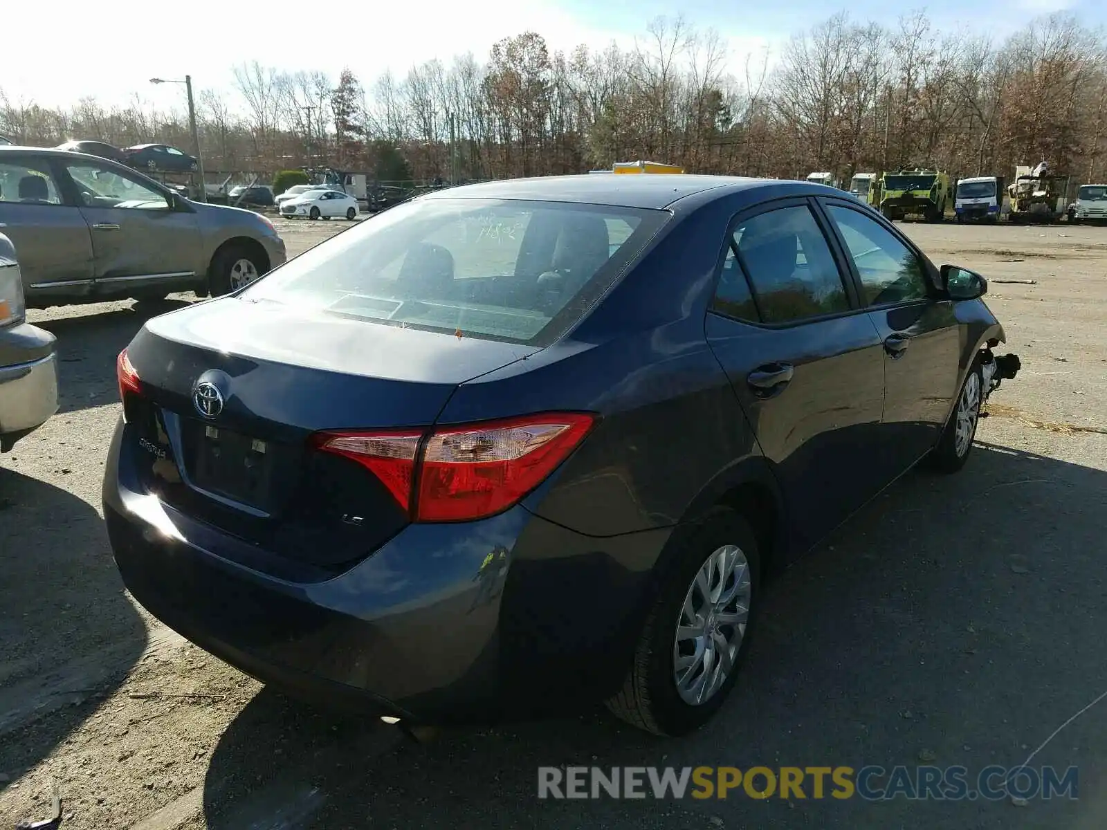 4 Photograph of a damaged car 5YFBURHE3KP941355 TOYOTA COROLLA 2019