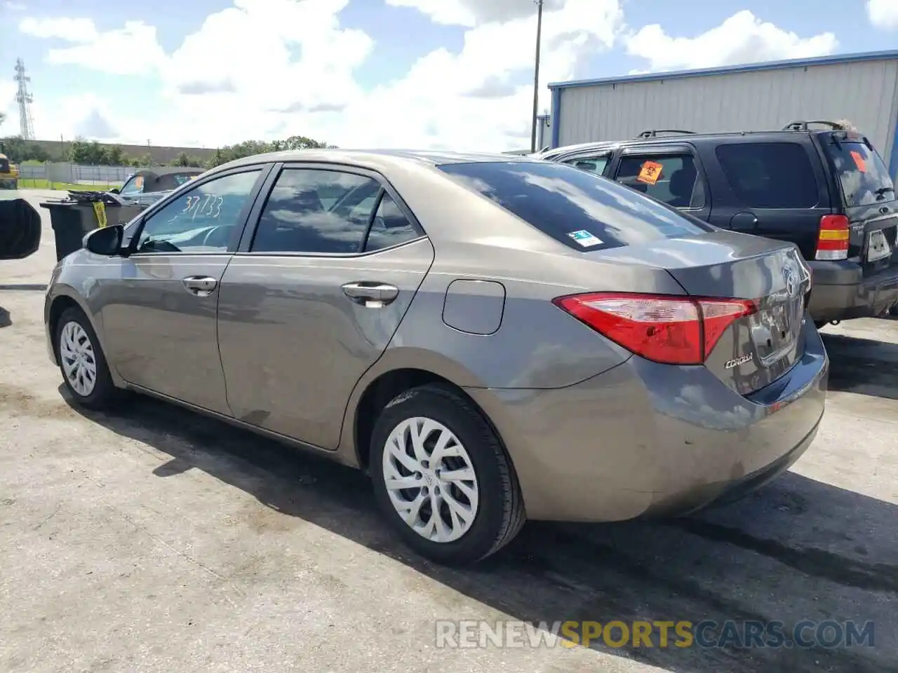 3 Photograph of a damaged car 5YFBURHE3KP942876 TOYOTA COROLLA 2019