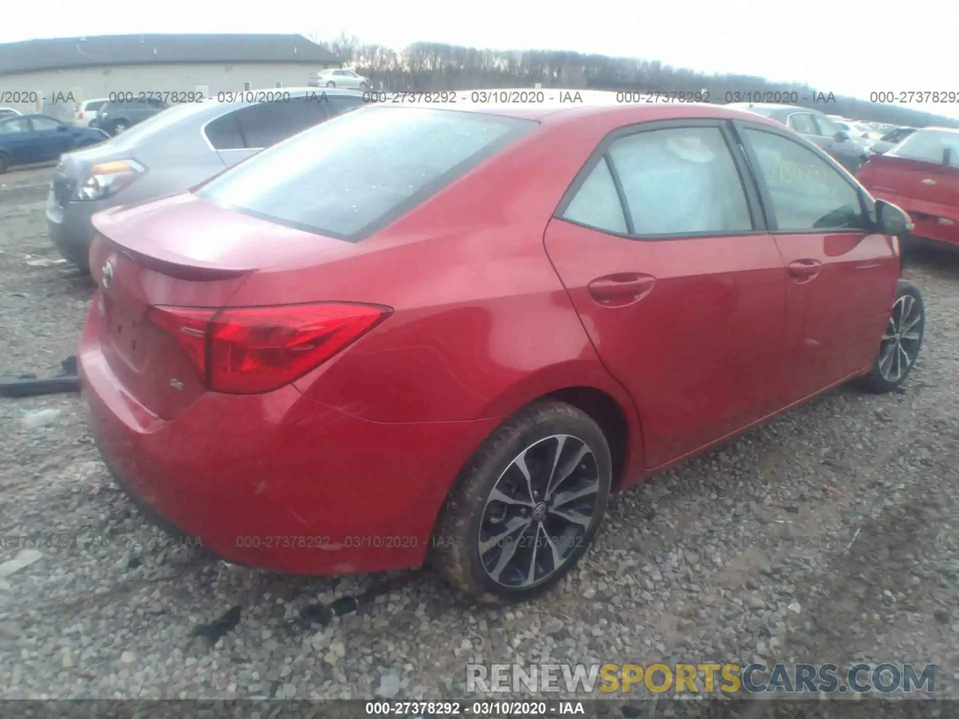 4 Photograph of a damaged car 5YFBURHE3KP943316 TOYOTA COROLLA 2019