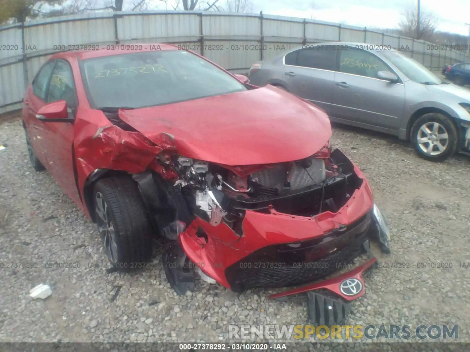 6 Photograph of a damaged car 5YFBURHE3KP943316 TOYOTA COROLLA 2019