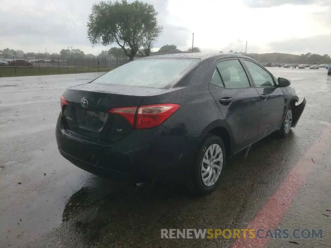 4 Photograph of a damaged car 5YFBURHE3KP944756 TOYOTA COROLLA 2019