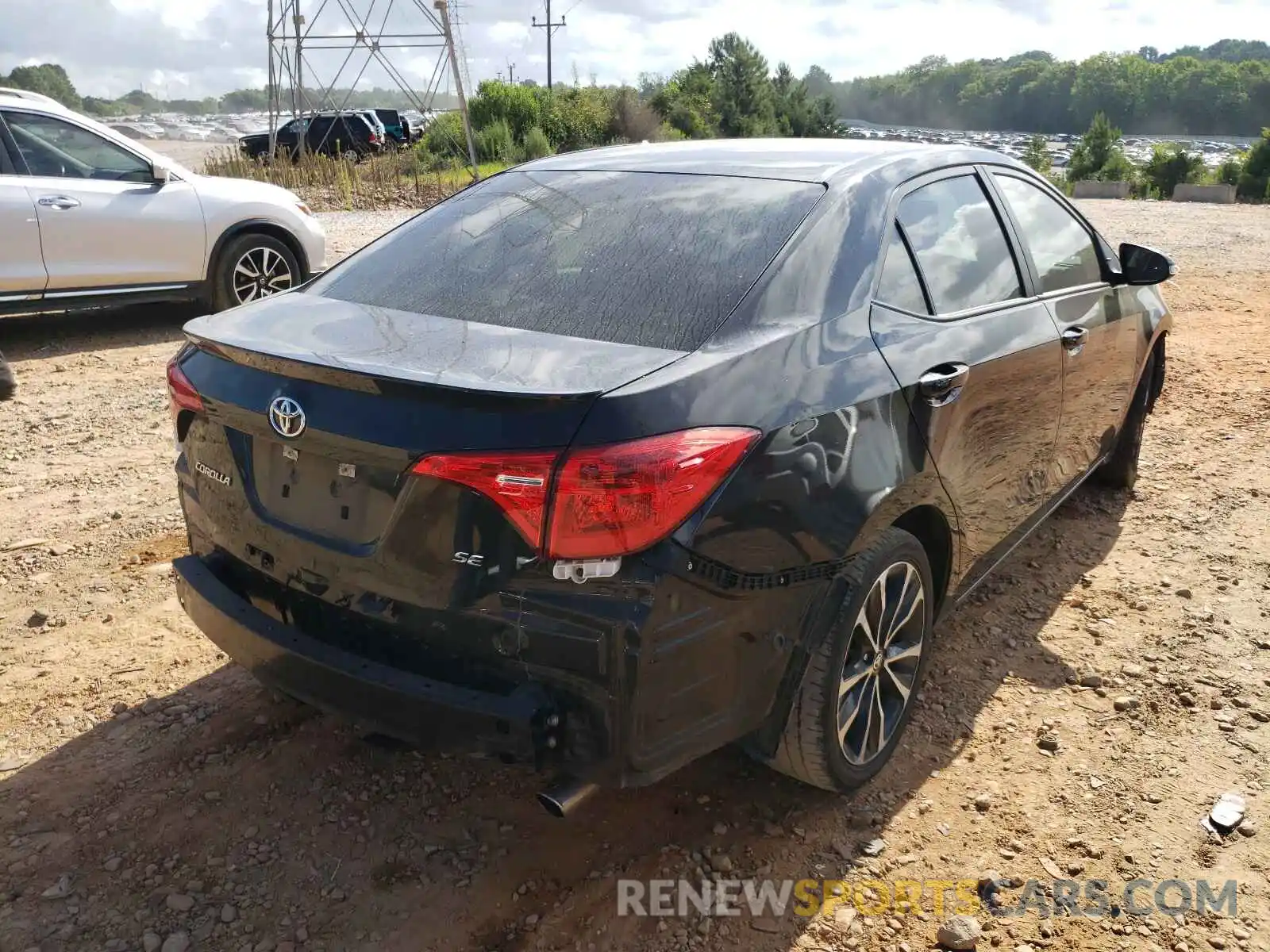 4 Photograph of a damaged car 5YFBURHE3KP945633 TOYOTA COROLLA 2019