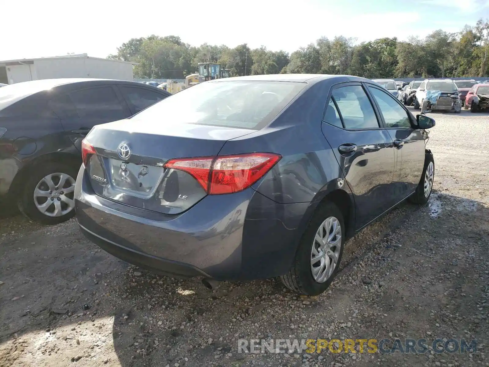 4 Photograph of a damaged car 5YFBURHE3KP946894 TOYOTA COROLLA 2019