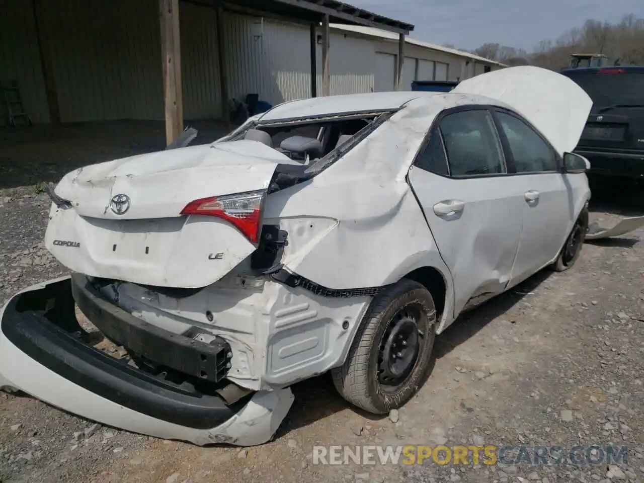 4 Photograph of a damaged car 5YFBURHE3KP948418 TOYOTA COROLLA 2019