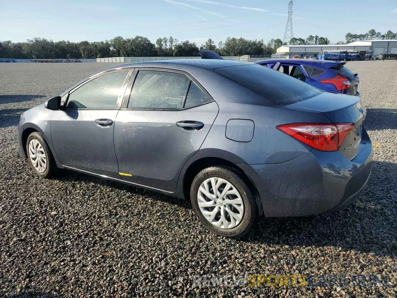2 Photograph of a damaged car 5YFBURHE3KP949410 TOYOTA COROLLA 2019