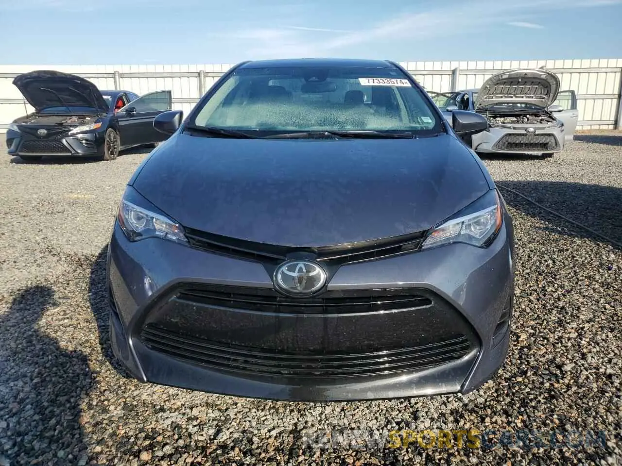 5 Photograph of a damaged car 5YFBURHE3KP949410 TOYOTA COROLLA 2019