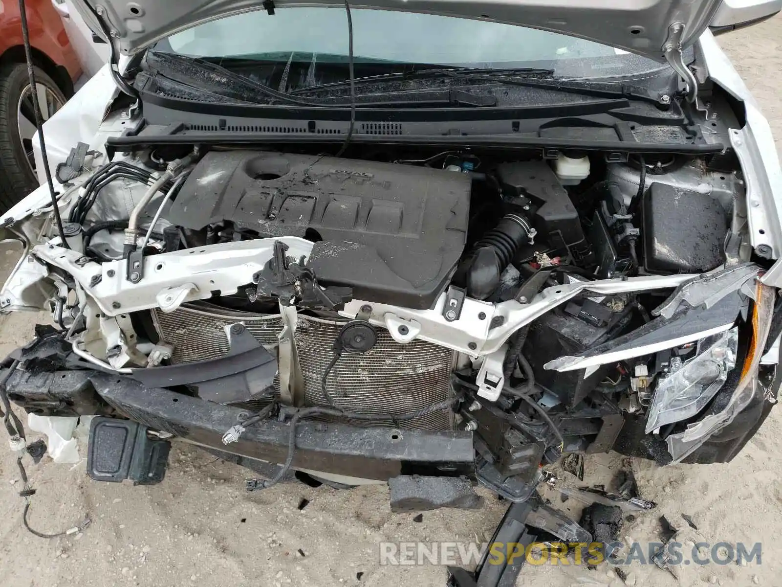 7 Photograph of a damaged car 5YFBURHE4KP856377 TOYOTA COROLLA 2019