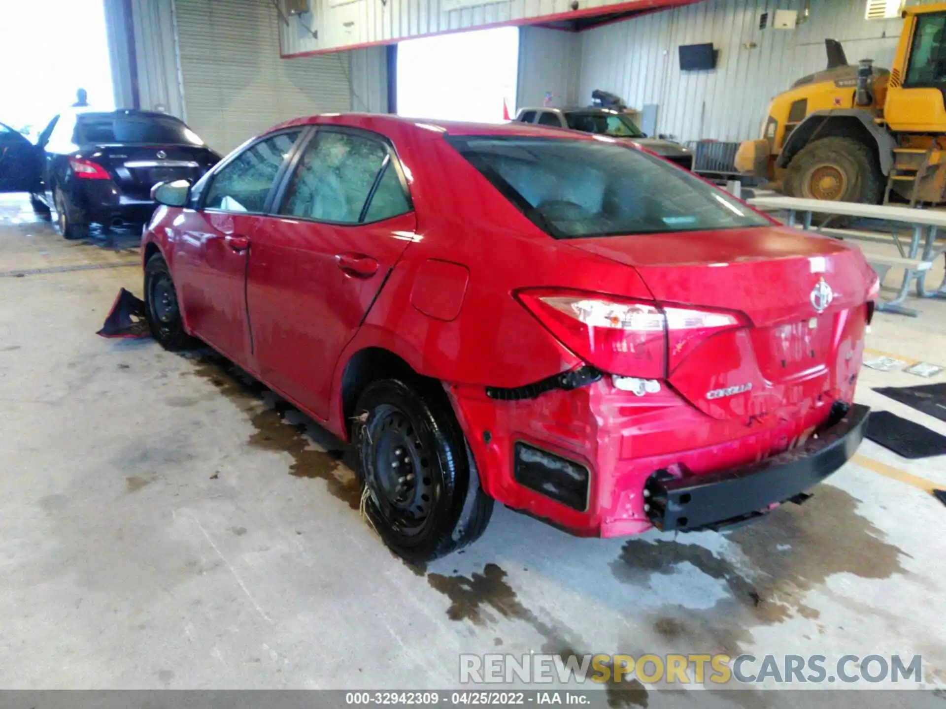 3 Photograph of a damaged car 5YFBURHE4KP857576 TOYOTA COROLLA 2019