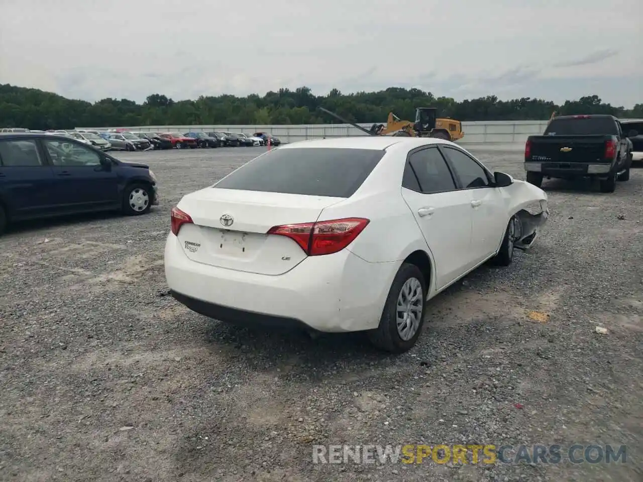 4 Photograph of a damaged car 5YFBURHE4KP858985 TOYOTA COROLLA 2019