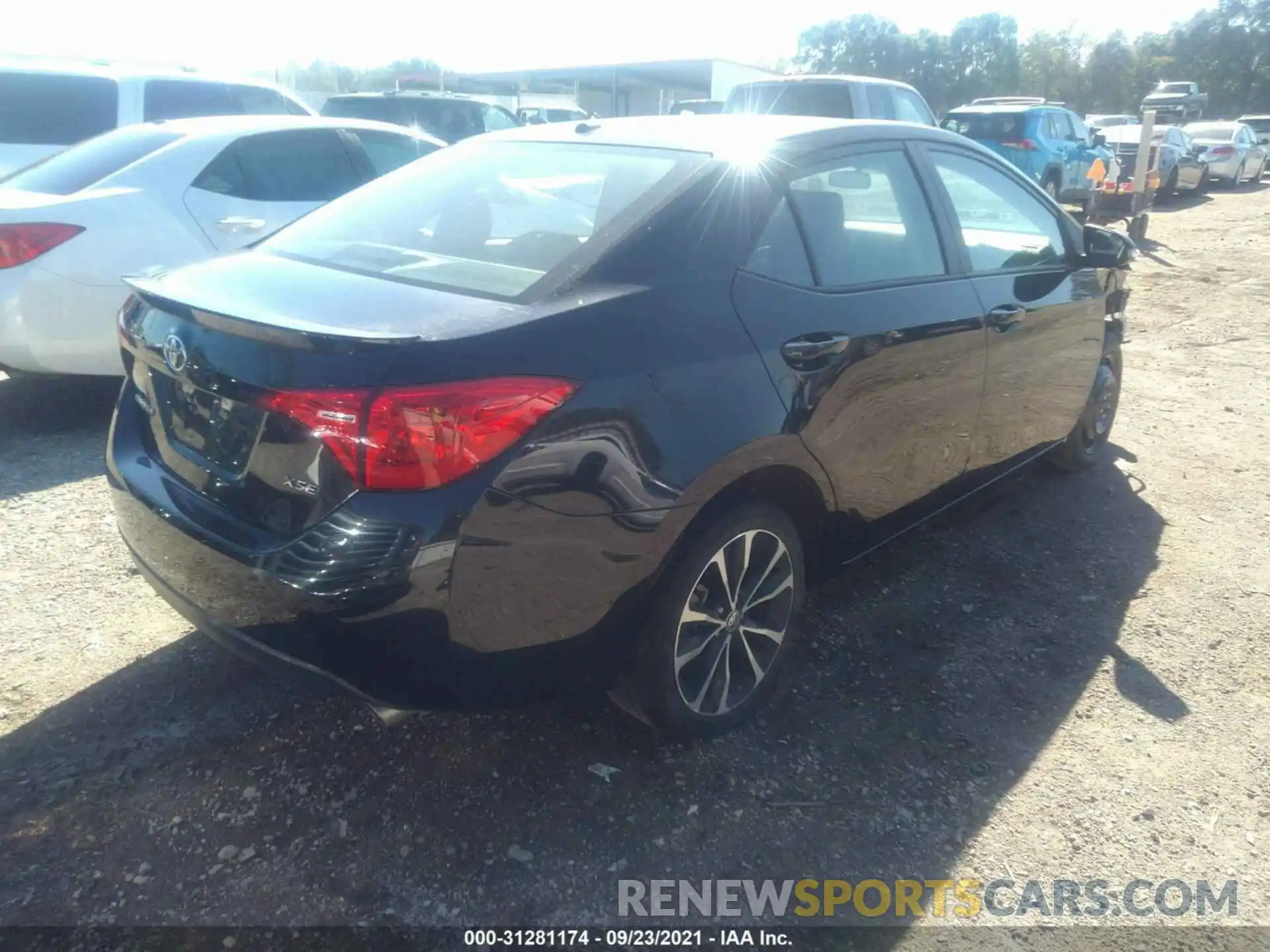 4 Photograph of a damaged car 5YFBURHE4KP860414 TOYOTA COROLLA 2019