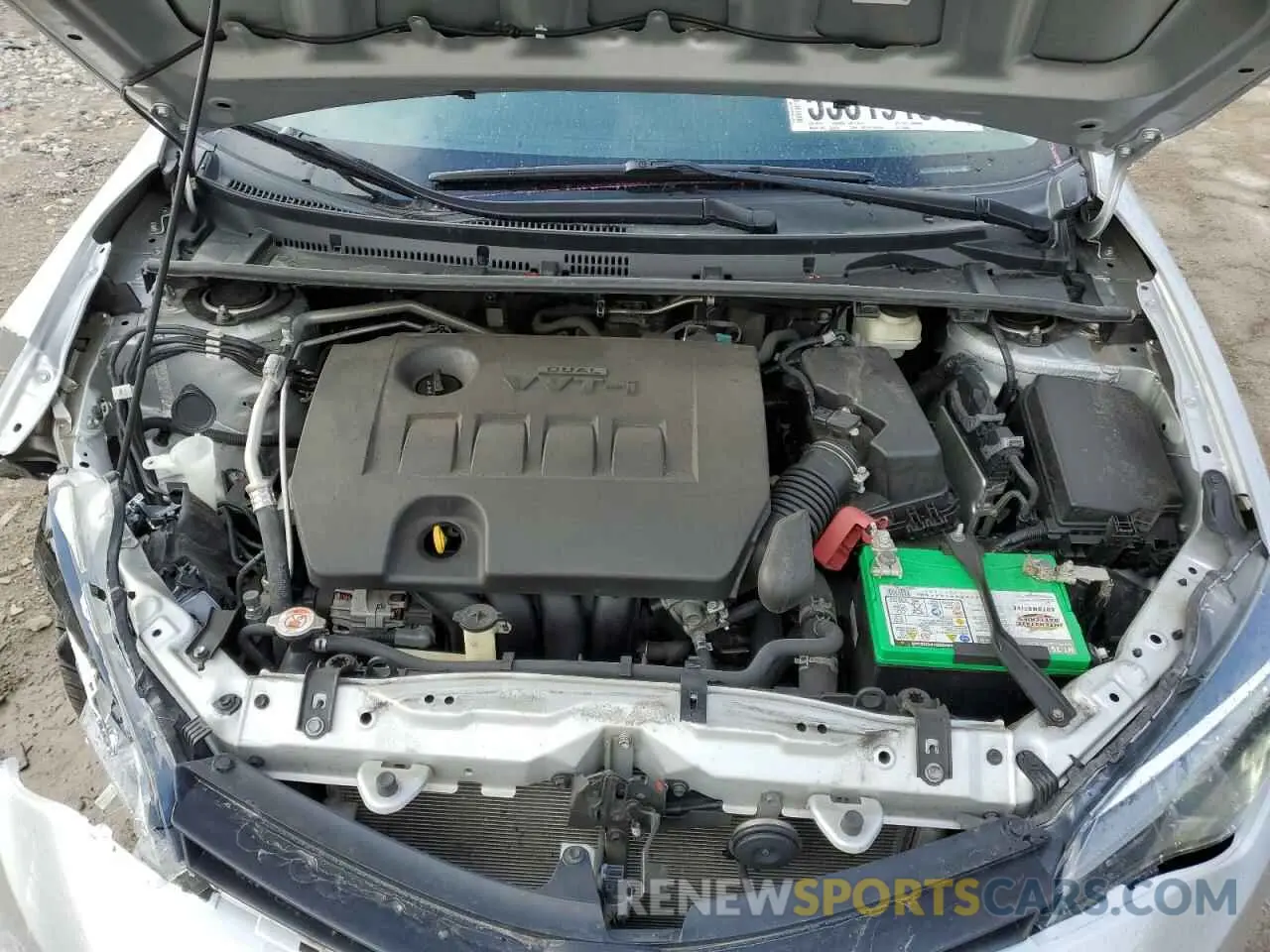 11 Photograph of a damaged car 5YFBURHE4KP860686 TOYOTA COROLLA 2019