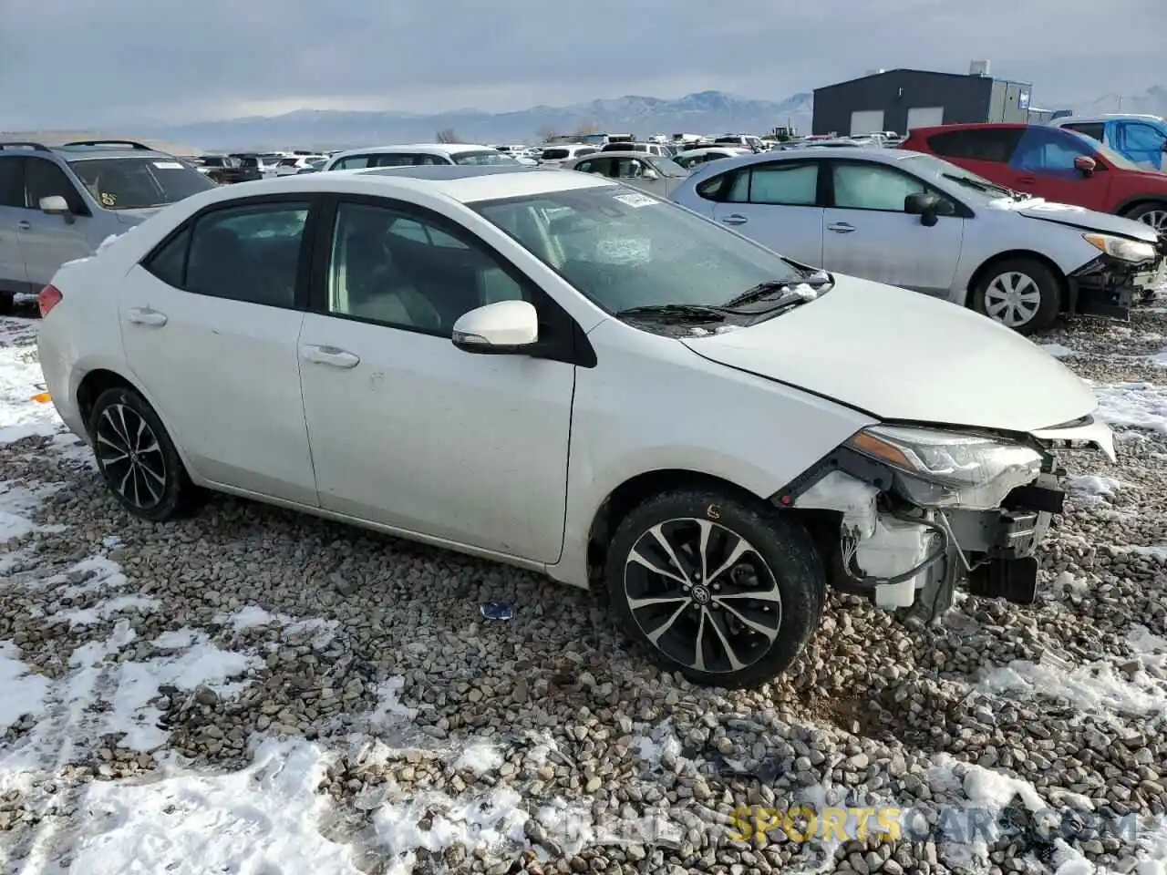 4 Photograph of a damaged car 5YFBURHE4KP863250 TOYOTA COROLLA 2019