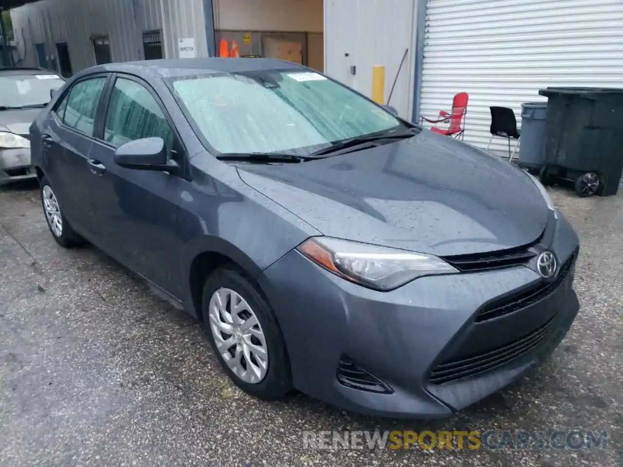 1 Photograph of a damaged car 5YFBURHE4KP865077 TOYOTA COROLLA 2019