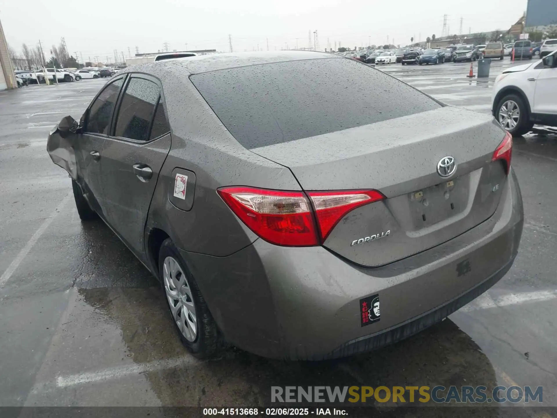3 Photograph of a damaged car 5YFBURHE4KP865645 TOYOTA COROLLA 2019