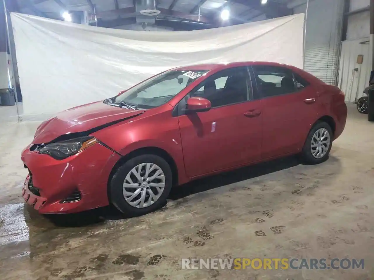 1 Photograph of a damaged car 5YFBURHE4KP866164 TOYOTA COROLLA 2019