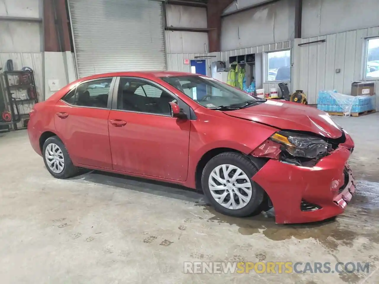 4 Photograph of a damaged car 5YFBURHE4KP866164 TOYOTA COROLLA 2019