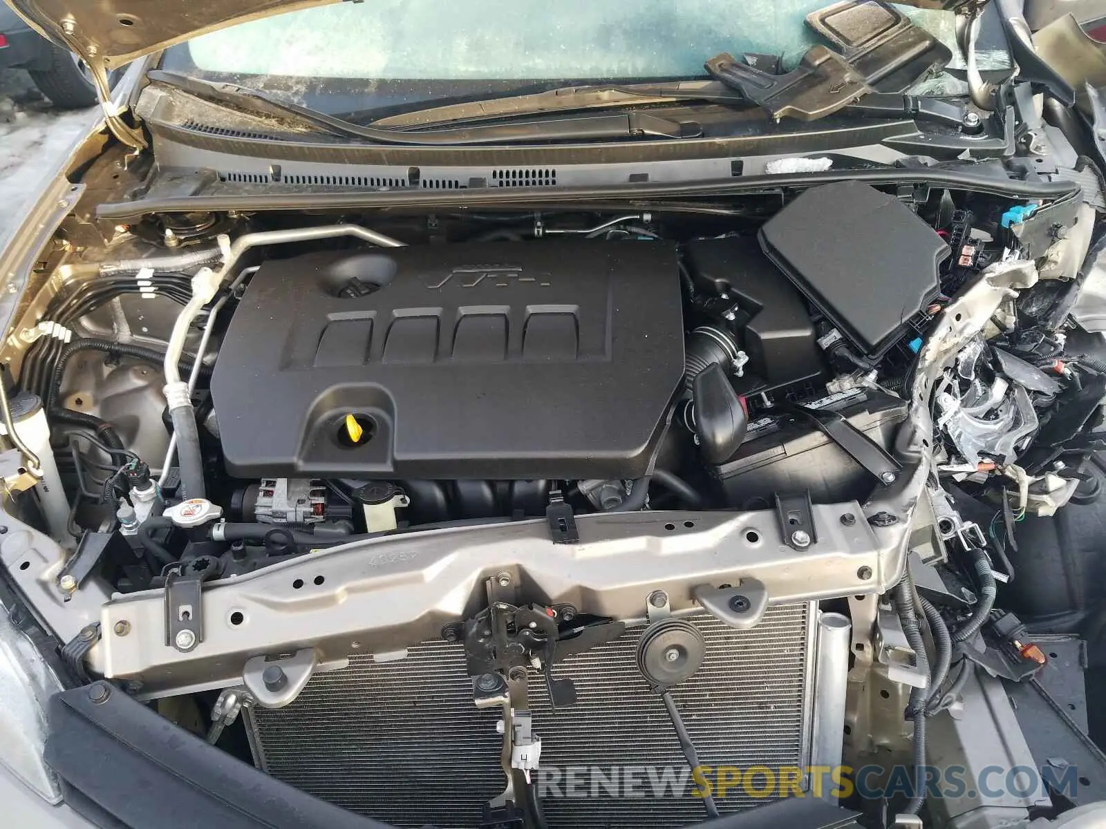 7 Photograph of a damaged car 5YFBURHE4KP866326 TOYOTA COROLLA 2019